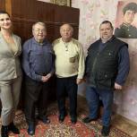 Партийцы поздравили с юбилеем Николая Глуха, который долгие годы проработал в правоохранительных органах Балаклавского района