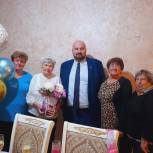 Павел Харламов поздравил Софью Жидикову из села Первомайского с 80-летием
