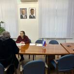 Депутат Госдумы Татьяна Дьяконова провела прием граждан в общественной приемной Партии