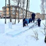 Александр Козлов окажет содействие в организации ледяных горок в Сосенском