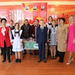 Торжественное открытие «Парты Героя» состоялось в Атюрьевской школе №2
