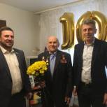 Участника Великой Отечественной войны Николая Федоровича Шишкина поздравили со 101 днем рождения
