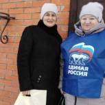 Эстафета добрых дел от выгоничских единороссов