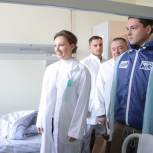 Вице-спикер Госдумы Анна Кузнецова передала помощь бойцам в военном госпитале в Ростове-на-Дону