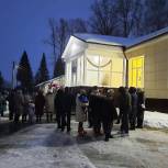 В Бабынинском районе жители села Сабуровщино получили долгожданный подарок к Новому году