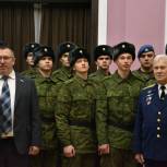 Тюменские новобранцы отправились служить в Президентский полк