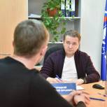 Сенатор Дмитрий Горицкий провел прием граждан
