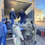 Из Краснинского района отправили очередную машину с грузом для фронта