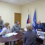 Сенатор РФ Андрей Шохин провел прием граждан