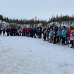 Традиционная акция «Все на лыжи» прошла в Новоторъяльском районе