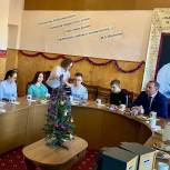 Депутат «Единой России» поздравил с новогодними праздниками студентов Богучарского колледжа