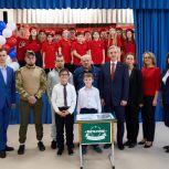 В Тюменской области «Единая Россия» открыла Парту Героя в память об участнике Великой Отечественной войны