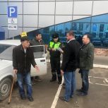 Состоялся рейд по состоянию парковочного пространства