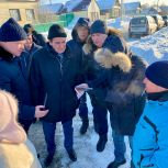 Юрий Камалтынов и Радик Ислямов встретились с жителями деревни Малый Атмас