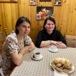 Ольга Чистякова навестила многодетные семьи Терновки