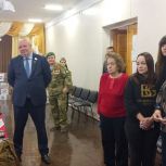 Дмитрий Полулях поддержал идею организовать в энгельсской школы выставку, посвящённую Героям СВО