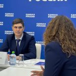 Министр промышленности и энергетики Ростовской области Андрей Савельев провел прием граждан