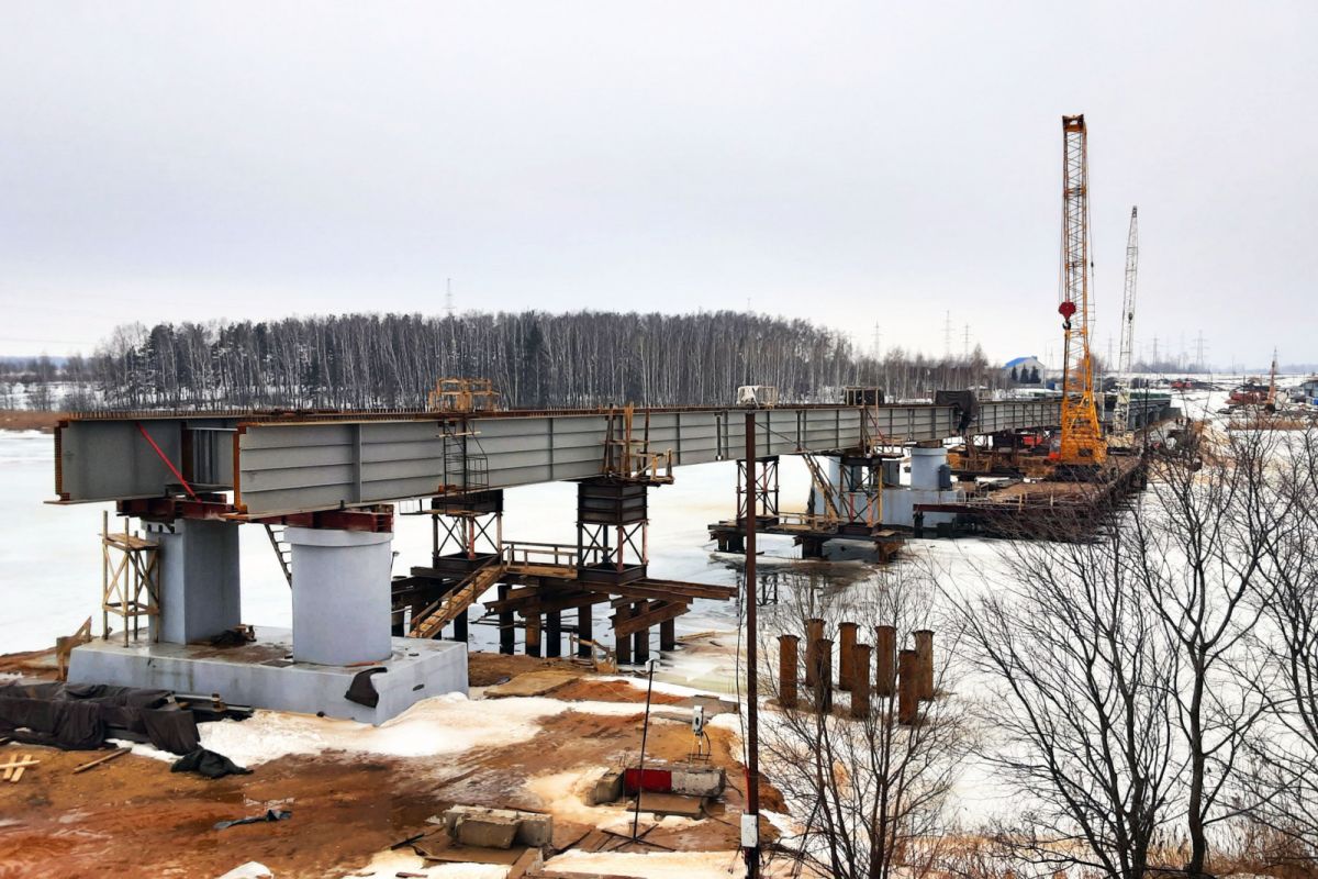 Новый мост соединит берега Матырского водохранилища на самом крупном объекте нацпроекта в Липецкой области