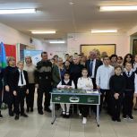 По инициативе «Единой России» в Ульяновской области открыли 95-ую «Парту Героя»