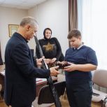 Аркадий Фомин встретился с семьей погибшего участника СВО