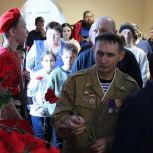 В Муслюмовском районе РТ открыли мемориальную доску погибшему в спецоперации бойцу