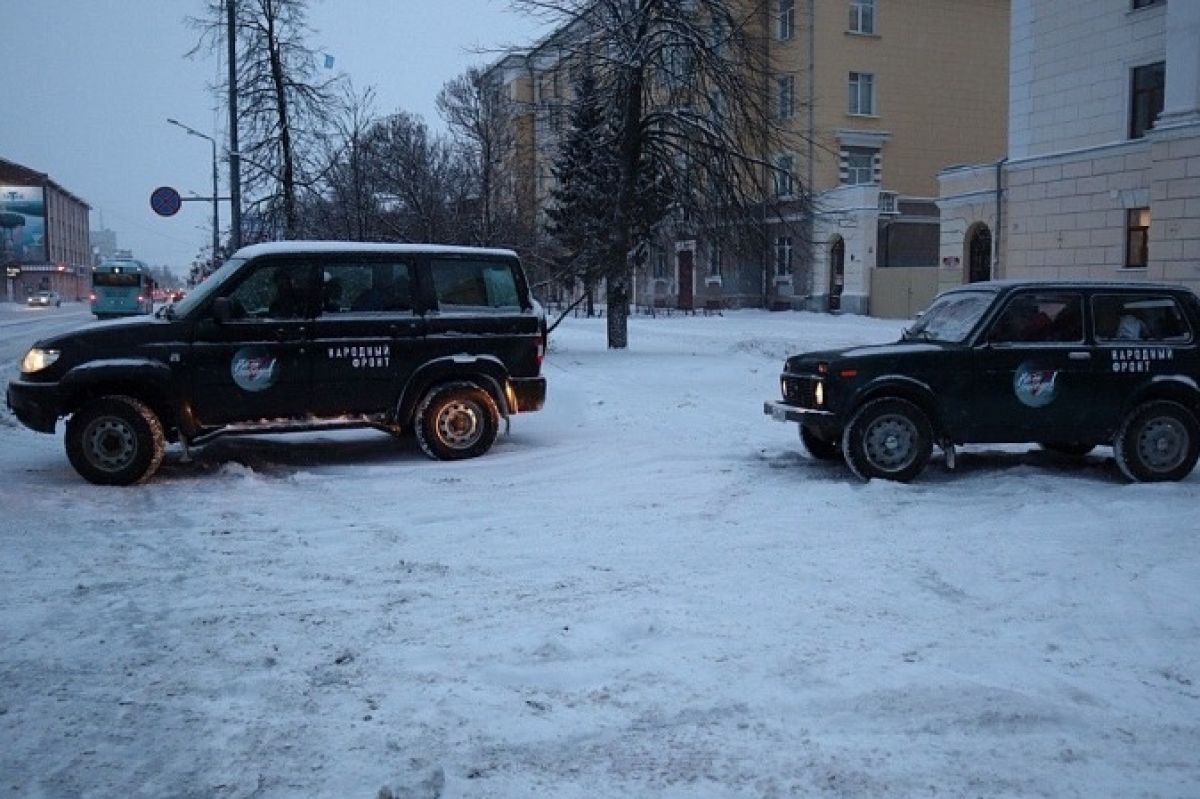 В СВО отправились машины из Архангельской области