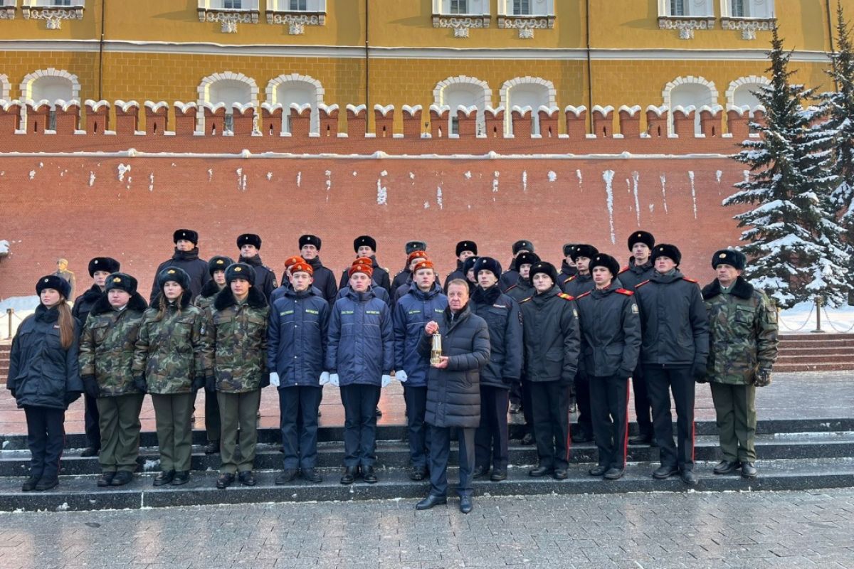 Частицу Вечного огня из Москвы доставят в Барнаул