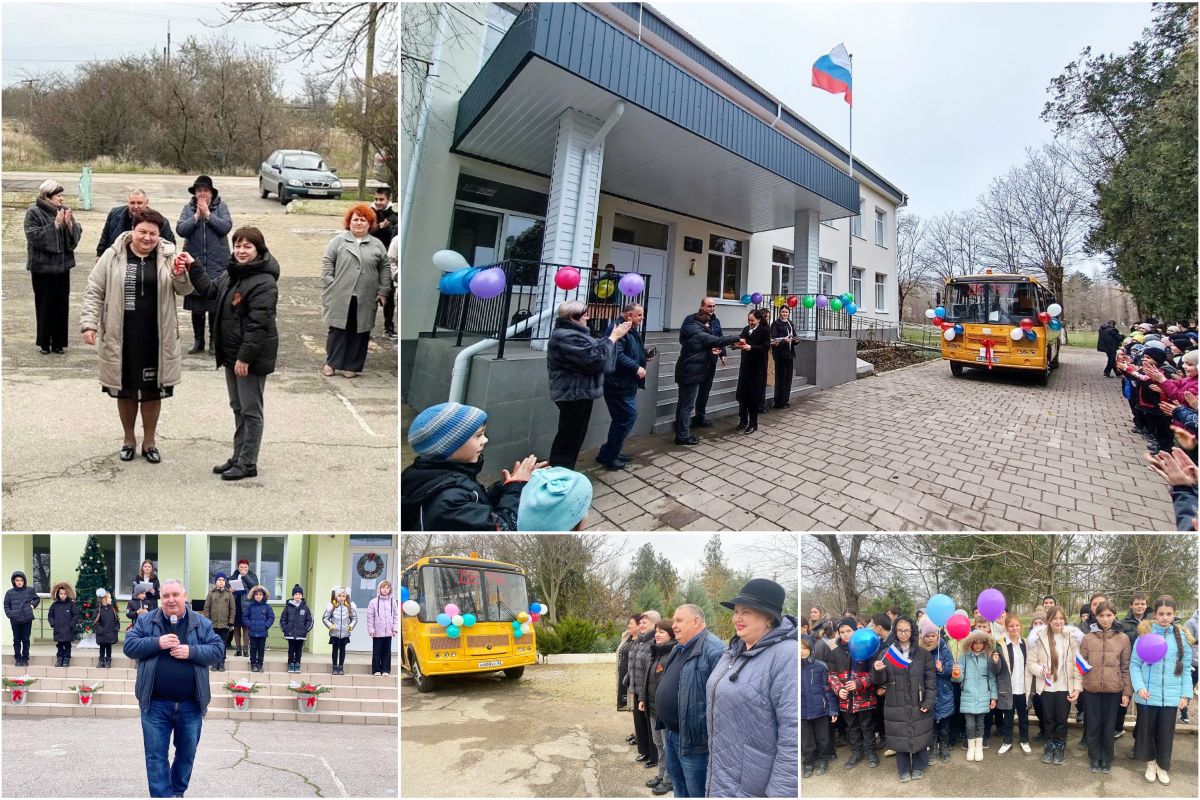 Школам Советского района передали новые автобусы