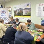 В Мурманске волонтёры «Единой России» провели мастер-класс по изготовлению окопных свечей для людей с ОВЗ