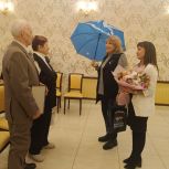 В отделе ЗАГС по Октябрьскому району чествовали «бриллиантовых» юбиляров