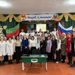 В Терпеньевской школе открыли Парту Героя, посвящённую лётчику-истребителю Николаю Науменко
