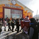 Жители п. Соколовка отпраздновали открытие после ремонта Дома культуры