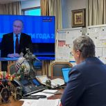 Георгий Филимонов: Президент России Владимир Путин поблагодарил регионы за восстановление подшефных территорий