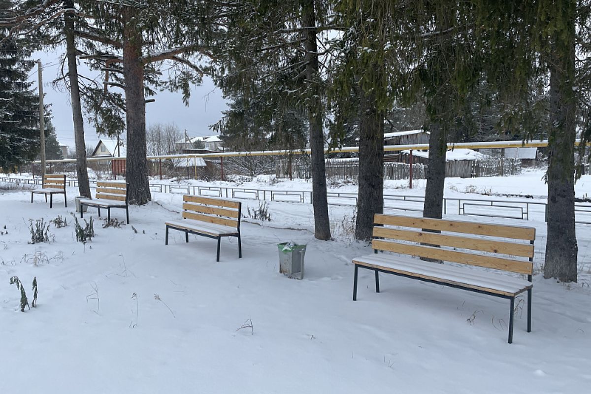 В деревне Курцево Котласского округа активисты ТОС помогают формировать в населенном пункте комфортную среду