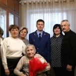 В Бахчисарайском районе поздравили ветеранов с наступающими праздниками