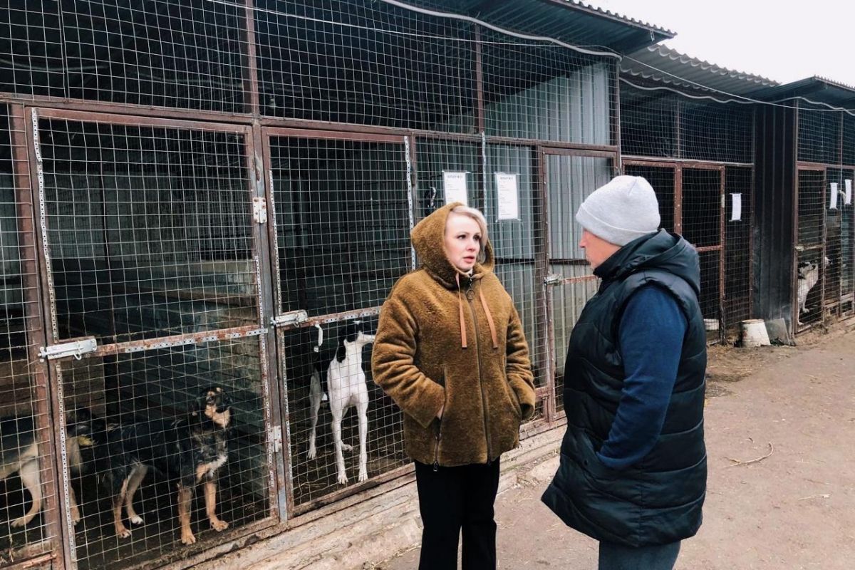 Марина Македонская навестила приют «Доброе сердце»