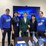 Наталья Западнова встретилась с руководителем Центрального штаба «Молодой Гвардии» Александром Амелиным