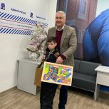 Партийцы исполнили мечту юного новгородца Дмитрия
