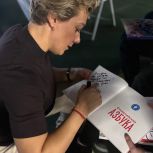 Олимпийская чемпионка Ольга Зайцева рассказала юным биатлонистам о героях современности