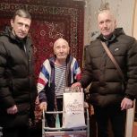 Депутат «Единой России» поздравил с Новым годом ветеранов войны своего округа