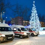 11 муниципалитетов Мурманской области получили новые машины скорой помощи