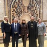 Астраханские педагоги приняли участие во встрече с Патриархом Кириллом и министром просвещения России Сергеем Кравцовым