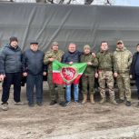 Бойцам СВО доставили гуманитарную помощь от дрожжановцев