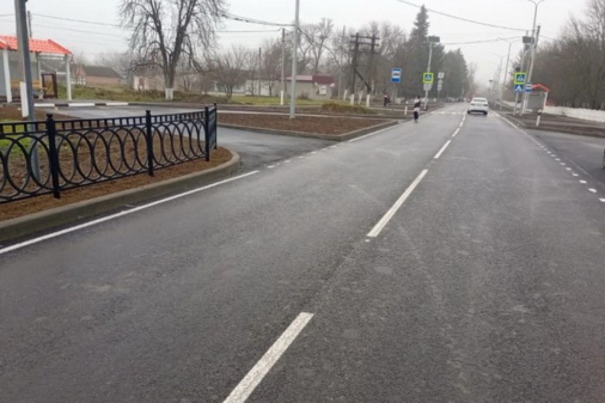 Завершён капитальный ремонт автомобильной дороги в Баксанском районе