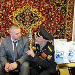Донские депутаты «Единой России» поздравляют ветеранов и участников событий ВОВ с Новым годом