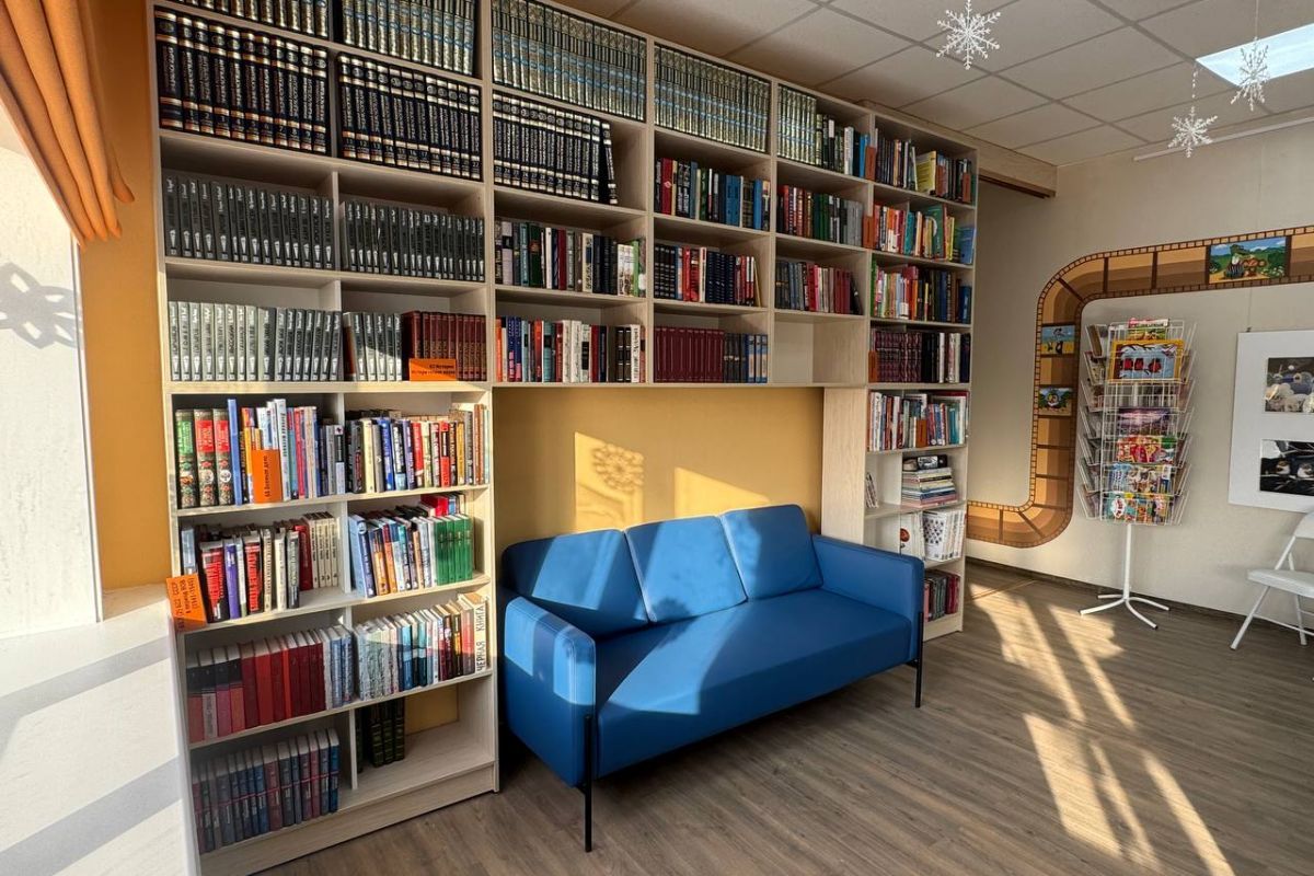 В селе Амурской области при поддержке «Единой России» открыли модельную библиотеку