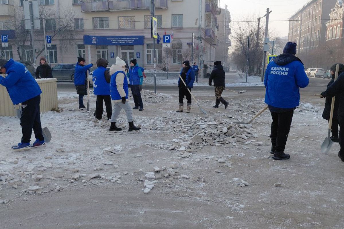 Доброе дело в честь дня рождения «Единой России»