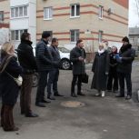 Татьяна Панфилова и Илья Шишкин оценили благоустройство двора дома №20 корпус 1 на улице Бронной