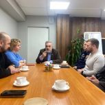 Единый день приемов участников СВО прошел в Московском районе