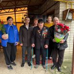 «Единая Россия» поздравила с 98-летием ветерана Великой Отечественной войны из Степновского округа